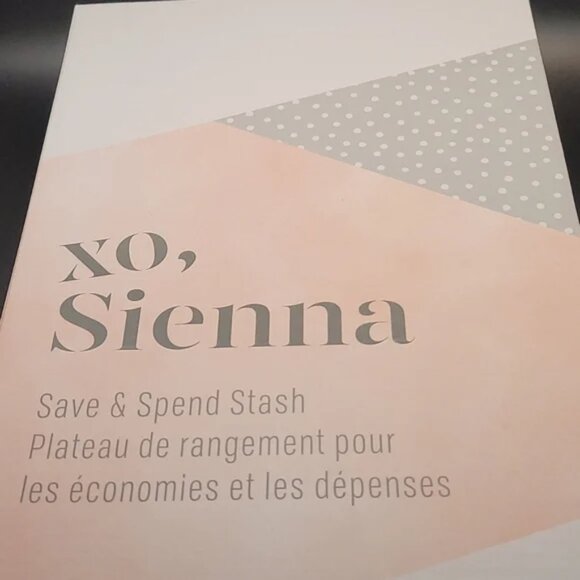 XO, SIENNA Save & Spend Stash Shadow Box (NEW IN BOX!) - Picture 2 of 3